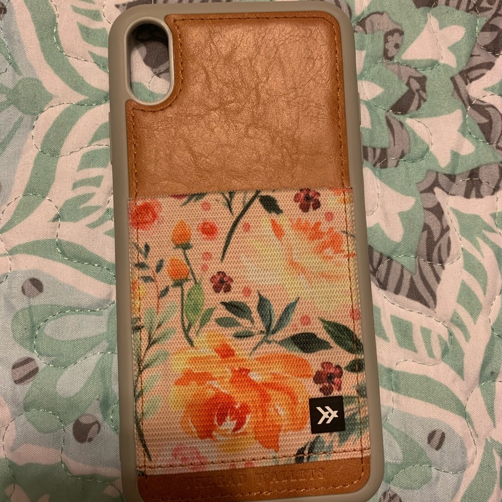 iPhone XS MAX Thread Wallet case